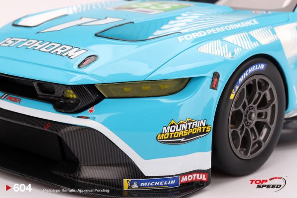 TOP SPPED 1/18 福特 Ford Mustang GT3 #55 Proton Competition 2024 IMSA Daytona 24 Hrs TS0604 TOP SPPED 1/18 福特 Ford Mustang GT3 #55 Proton Competition 2024 IMSA Daytona 24 Hrs TS0604