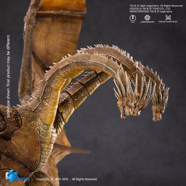 (預購) [再販] Hiya Toys E.B.S. 無比例 35cm 哥吉拉II怪獸之王 王者基多拉 2.0 EBG0234 可動完成品 20260817 [再販] Hiya Toys E.B.S. 無比例 35cm 哥吉拉II怪獸之王 王者基多拉 2.0 EBG0234 可動完成品