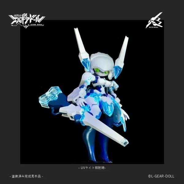 (預購) cavico 機娘Buster Maiden Ver. UV clear 組裝模型 20260909 cavico 機娘Buster Maiden Ver. UV clear 組裝模型