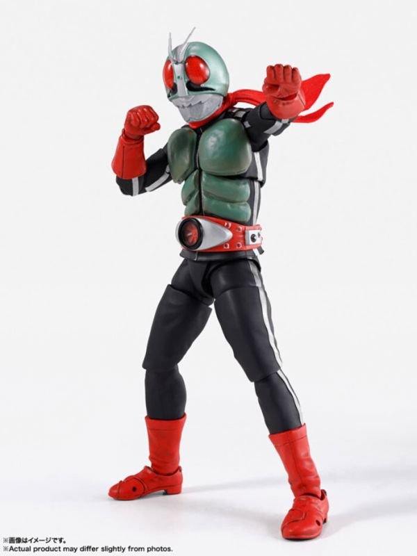 BANDAI S.H.Figuarts SHF 真骨彫製法 假面騎士 新2號 榮光的昭和騎士 可動完成品 BANDAI S.H.Figuarts SHF 真骨彫製法 假面騎士 新2號 榮光的昭和騎士 可動完成品