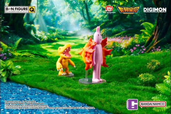 (預購) BANDAI 盲盒 BNFIGURE Q 數碼寶貝大冒險x我的兔子朋友 全8+1種 一中盒8入販售 20261028 BANDAI 盲盒 BNFIGURE Q 數碼寶貝大冒險x我的兔子朋友 全8+1種 一中盒8入販售