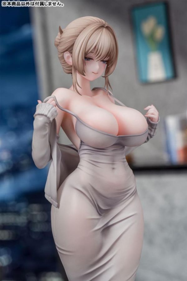 (預購) [豪華版] kawa design 1/6 無防備的艾琳 完成品 附特典:原畫色紙&壓克力流沙立牌 20260922 [豪華版] kawa design 1/6 無防備的艾琳 完成品 附特典:原畫色紙&壓克力流沙立牌