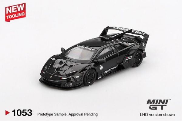 (預購) MINIGT 1/64 藍寶堅尼 Lamborghini LB-Silhouette WORKS MURCIELAGO GT Evo Black MGT01053-L (預購) MINIGT 1/64 藍寶堅尼 Lamborghini LB-Silhouette WORKS MURCIELAGO GT Evo Black MGT01053-L
