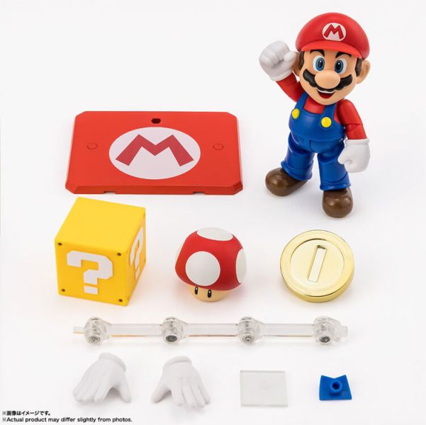 (預購) BANDAI S.H.Figuarts SHF 超級瑪利歐 瑪利歐 (Re:PACKAGE) 可動完成品 (預購) BANDAI S.H.Figuarts SHF 超級瑪利歐 瑪利歐 (Re:PACKAGE) 可動完成品