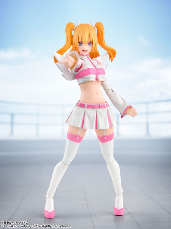 BANDAI S.H.Figuarts SHF 2.5次元的誘惑 莉莉艾露 天使空挺隊 理理沙 可動完成品 BANDAI S.H.Figuarts SHF 2.5次元的誘惑 莉莉艾露 天使空挺隊 理理沙 可動完成品