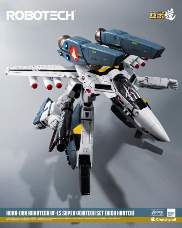 (預購) threezero ROBO-DOU 超時空要塞 VF-1S 變形戰鬥機超級裝甲套裝 RICK HUNTER 20.3cm 3Z03076W0 20260614 threezero ROBO-DOU 超時空要塞 VF-1S 變形戰鬥機超級裝甲套裝 RICK HUNTER 20.3cm 3Z03076W0
