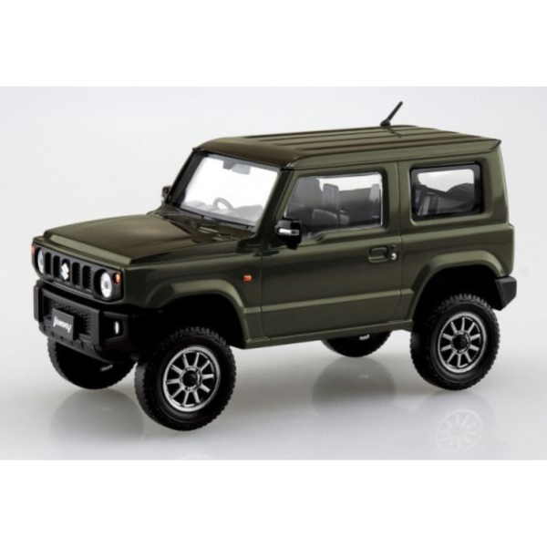 (預購) Aoshima 青島 樂Pla Snap Kit 09CU-JG  Jimny JB64 客製輪 叢林綠 組裝模型 20251104 Aoshima 青島 樂Pla Snap Kit 09CU-JG  Jimny JB64 客製輪 叢林綠 組裝模型