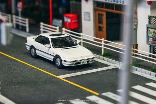 TARMAC WORKS 1/64 本田 Honda Prelude (BA4) White JC64-TL009-WH TARMAC WORKS 1/64 本田 Honda Prelude (BA4) White JC64-TL009-WH