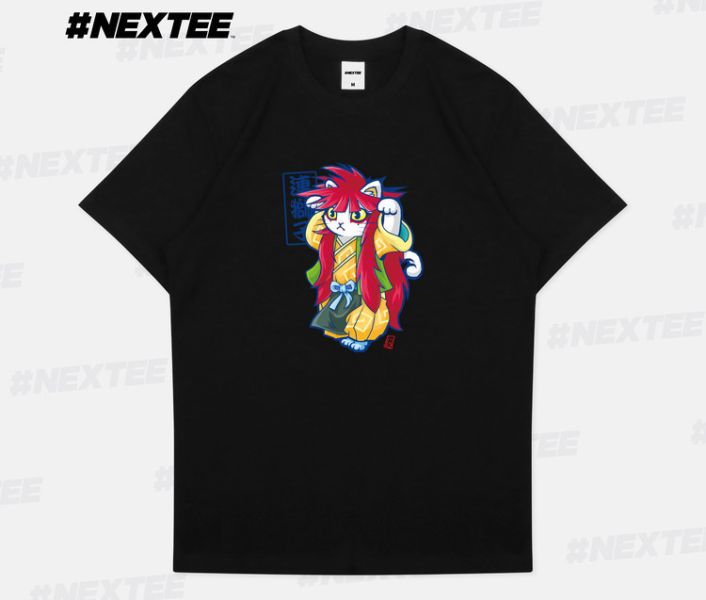 NEXTee KONEKO 連獅子(紅) 短袖T恤 NEXTee KONEKO 連獅子(紅) 短袖T恤