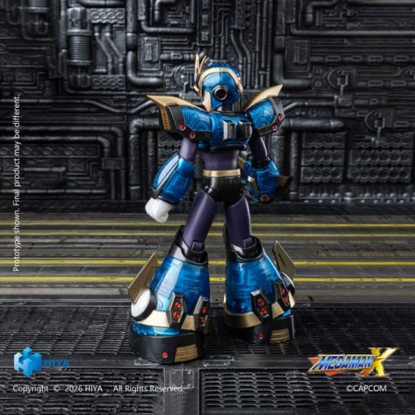 (預購) Hiya Toys E.B.S. 15.5cm 洛克人X系列 艾克斯 究極裝甲ver. 可動完成品 EBM0383 20260924 Hiya Toys E.B.S. 15.5cm 洛克人X系列 艾克斯 究極裝甲ver. 可動完成品 EBM0383
