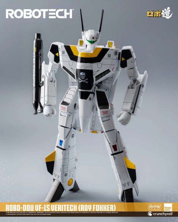 [再販] threezero  ROBO-DOU 超時空要塞 VF-1S 變形戰鬥機 洛·福卡 20.3cm 可動完成品 3Z03056W0 [再販] threezero  ROBO-DOU 超時空要塞 VF-1S 變形戰鬥機 洛·福卡 20.3cm 可動完成品 3Z03056W0