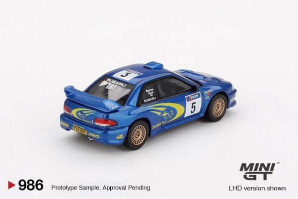MINIGT 1/64 速霸陸 Subaru Impreza WRC99 1999 Rally Australia Winner #5 Australia Exclusive 澳洲限定版 MGT00986-L MINIGT 1/64 速霸陸 Subaru Impreza WRC99 1999 Rally Australia Winner #5 Australia Exclusive 澳洲限定版 MGT00986-L