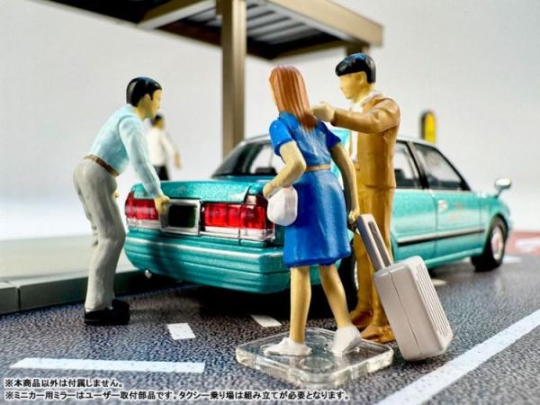 (預購) TOMYTEC Diorama系列64 #CarSnap 04c 出租車站 (w/豐田 Crown Sedan) 20260427 TOMYTEC Diorama系列64 #CarSnap 04c 出租車站 (w/豐田 Crown Sedan)