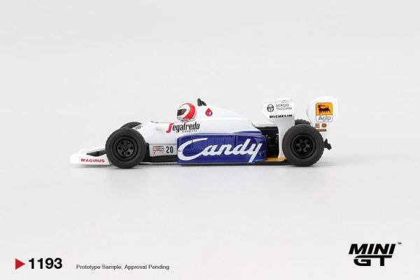 (預購) MINIGT 1/64 托爾曼車隊 Toleman TG184 #20 Johnny Cecotto 1984 Monaco Grand Prix MGT01193-L 20260129 MINIGT 1/64 托爾曼車隊 Toleman TG184 #20 Johnny Cecotto 1984 Monaco Grand Prix MGT01193-L