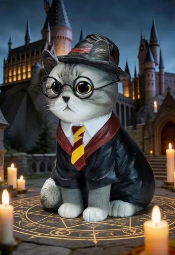 (預購) JXK332 動物 學院貓巫師 A 20260326 JXK332 動物 學院貓巫師 A