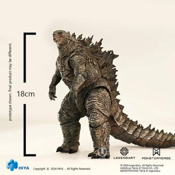 Hiya Toys EBS 哥吉拉⼤戰⾦剛2 帝國崛起哥吉拉 Rre-evolved 可動完成品 Hiya Toys EBS 哥吉拉⼤戰⾦剛2 帝國崛起哥吉拉 Rre-evolved 可動完成品