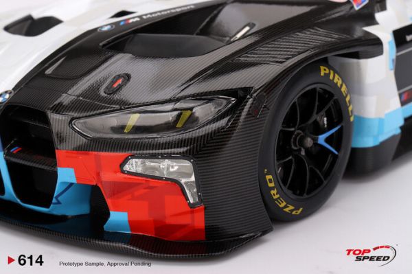 TOP SPEED 1/18 寶馬 BMW M4 GT3 EVO Presentation TS0614 TOP SPEED 1/18 寶馬 BMW M4 GT3 EVO Presentation TS0614