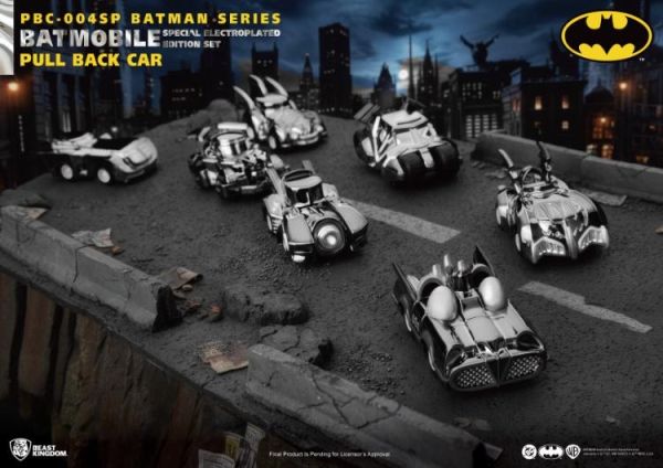 (預購) 野獸國  蝙蝠俠系列 蝙蝠車迴力車 PBC-004SP 全7款 電鍍特別版套組 20260330 野獸國  蝙蝠俠系列 蝙蝠車迴力車 PBC-004SP 全7款 電鍍特別版套組