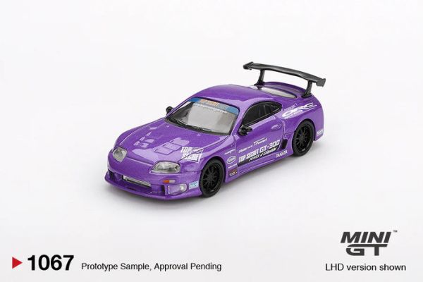 MINIGT 1/64 豐田 Toyota Supra (A80) Top Secret GT-300 Top Secret Purple MGT01067-L MINIGT 1/64 豐田 Toyota Supra (A80) Top Secret GT-300 Top Secret Purple MGT01067-L