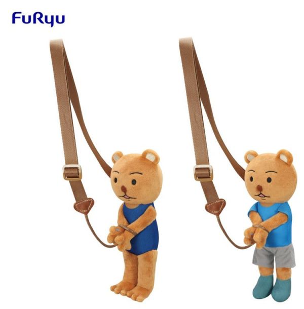 (預購) Furyu 景品 搞笑漫畫日和GO 被警察抓走的熊吉君 斜背小包 分別販售 2602 20251001 (預購) Furyu 景品 搞笑漫畫日和GO 被警察抓走的熊吉君 斜背小包 分別販售