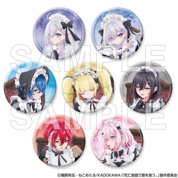 (預購) KADOKAWA 角川 靠死亡遊戲混飯吃 徽章+ ver. Ghost House PACK 全7種 一中盒7入販售 20260519 KADOKAWA 角川 靠死亡遊戲混飯吃 徽章+ ver. Ghost House PACK 全7種 一中盒7入販售