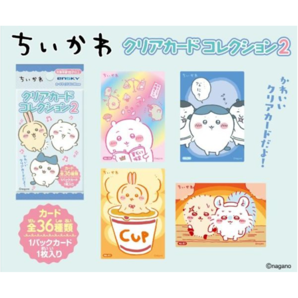 (預購) ENSKY 盲盒 吉伊卡哇透卡收集P2 全36種 一中盒20入販售 20260126 ENSKY 盲盒 吉伊卡哇透卡收集P2 全36種 一中盒20入販售