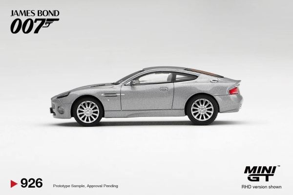 (預購) [吊卡版] MINIGT 奧斯頓馬丁 Aston Martin V12 Vanquish "Die Another Day" 德文版 RHD MGT00926-007G 20261001 [吊卡版] MINIGT 奧斯頓馬丁 Aston Martin V12 Vanquish "Die Another Day" 德文版 RHD MGT00926-007G