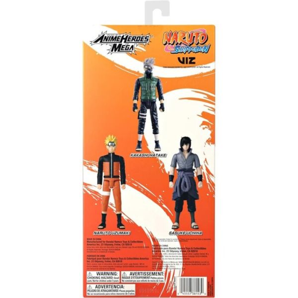 BANDAI ANIME HERO 火影忍者 12吋 旗木卡卡西 可動完成品 BANDAI ANIME HERO 火影忍者 12吋 旗木卡卡西 可動完成品