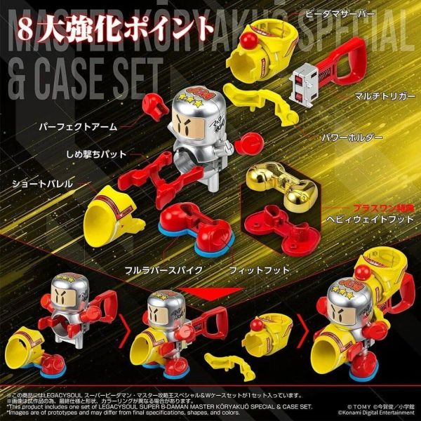 (預購) T-SPARK LEGACYSOUL 超級彈珠人 攻略王特別版＆收納盒套組 組裝模型 20261102 T-SPARK LEGACYSOUL 超級彈珠人 攻略王特別版＆收納盒套組 組裝模型