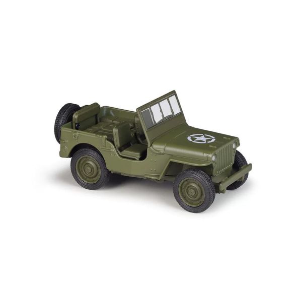 (預購) WELLY 4.75吋 威利斯 Jeep Willys MB 1941 經典軍用吉普車模型 43723CW(綠色) 20260915 WELLY 4.75吋 威利斯 Jeep Willys MB 1941 經典軍用吉普車模型 43723CW(綠色)