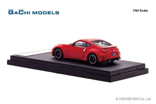 (預購) GACHI MODELS 1/64 日產 Nissan Fairlady Z nismo (Z34) 2014 Vibrant Red 鮮豔紅 GM64002RE 20260615 GACHI MODELS 1/64 日產 Nissan Fairlady Z nismo (Z34) 2014 Vibrant Red 鮮豔紅 GM64002RE