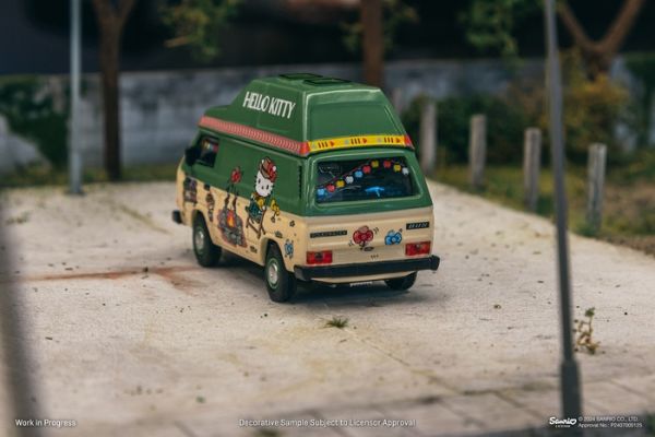 TARMAC WORKS 1/64 福斯 Volkswagen T3 Van Hello Kitty 露營車 T64S-001-HK TARMAC WORKS 1/64 福斯 Volkswagen T3 Van Hello Kitty 露營車 T64S-001-HK