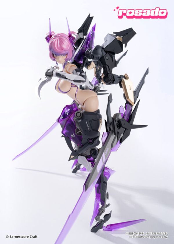 核誠治造 RS-02 羅莎計畫 星花 黑鳶尾 可動完成品 核誠治造 RS-02 羅莎計畫 星花 黑鳶尾 可動完成品