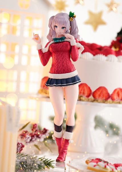 [限定版] AMAKUNI 1/7 艦隊Collection 鹿島 Xmas mode PVC  [限定版] AMAKUNI 1/7 艦隊Collection 鹿島 Xmas mode PVC 