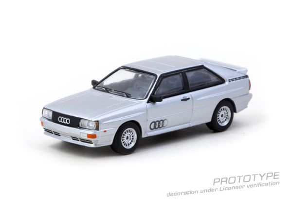 TARMAC WORKS 1/64 奧迪 Audi Quattro Silver T64S-025-SL TARMAC WORKS 1/64 奧迪 Audi Quattro Silver T64S-025-SL
