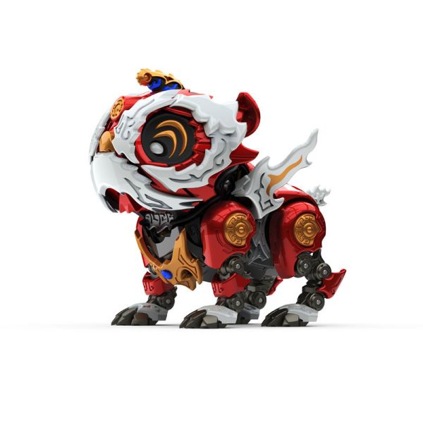 神型科技 XWS-0001 小舞獅 關公紅獅 可動完成品 神型科技 XWS-0001 小舞獅 關公紅獅 可動完成品