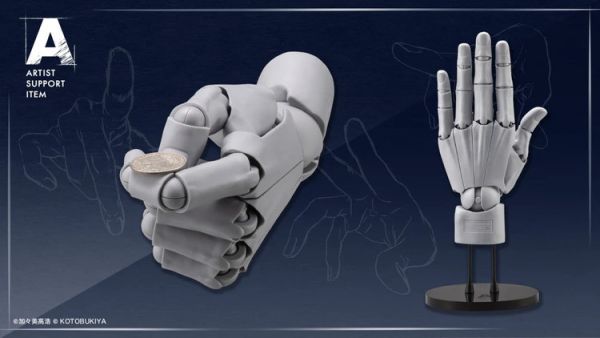 (預購) Kotobukiya 壽屋 加加美高浩×壽屋 Artist Support Item 終極手部模型 男手 灰色 左手 (預購) Kotobukiya 壽屋 加加美高浩×壽屋 Artist Support Item 終極手部模型 男手 灰色 左手