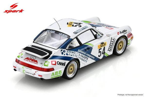 (預購) SPARK 1/43 保時捷 Porsche 964 Carrera 2 Cup No.54 24H Spa 1993 20261109 SPARK 1/43 保時捷 Porsche 964 Carrera 2 Cup No.54 24H Spa 1993