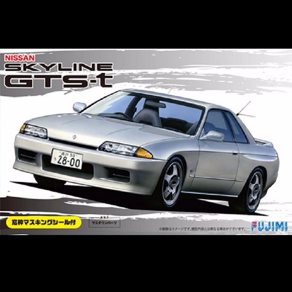 1/24 NISSAN R32 SKYLINE GTS-t FUJIMI ID101 富士美 組裝模型 FUJIMI,1/24,skyline,R32,NISSAN,ID,