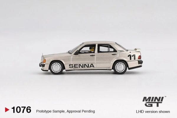 (預購) MINIGT 1/64 賓士 Mercedes-Benz 190 E 2.3-16 #11 Ayrton Senna 1984 Nürburgring Race of Champions w/ Figure MGT01076-L (預購) MINIGT 1/64 賓士 Mercedes-Benz 190 E 2.3-16 #11 Ayrton Senna 1984 Nürburgring Race of Champions w/ Figure MGT01076-L