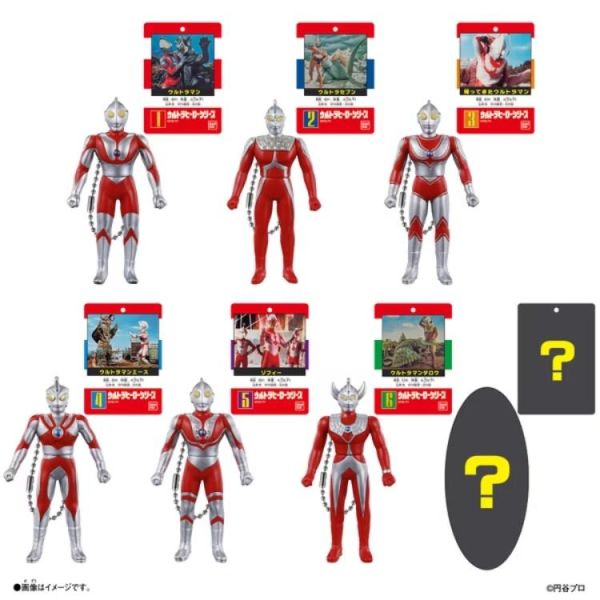(預購) BANDAI 盲盒 超人力霸王 軟膠吊飾 全6+1種 一中盒12入販售 20260805 BANDAI 盲盒 超人力霸王 軟膠吊飾 全6+1種 一中盒12入販售