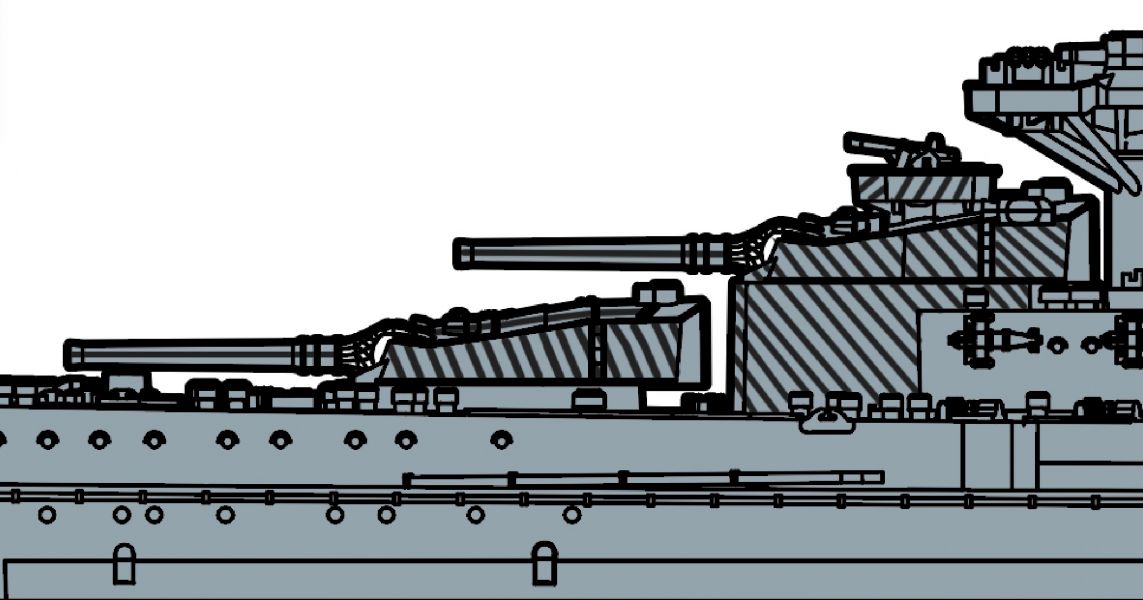 FUJIMI 1/700 戰艦 榛名 眩暈迷彩仕樣 1944 捷一號作戰 富士美 艦NX15EX2 日本海軍 組裝模型 FUJIMI,1/700,NEXT,全艦底,戰艦,紀伊,大和型,
