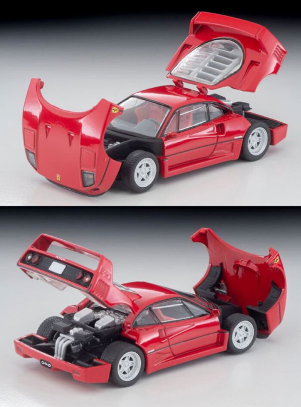 TOMYTEC 1/64 TLV-N 法拉利 Ferrari F40 1989 Red TOMYTEC 1/64 TLV-N 法拉利 Ferrari F40 1989 Red