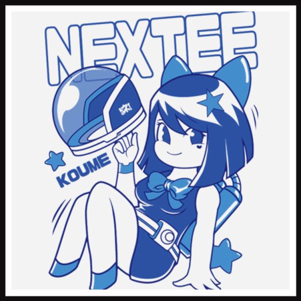 NEXTEE KOUME 太空女小梅(藍) 短袖T恤 NEXTEE KOUME 太空女小梅(藍) 短袖T恤