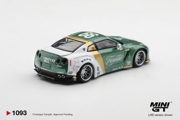 (預購) MINIGT 1/64 日產 Nissan GT-R (R35) LBWORKS Type 1, Custom Ducktail Auto Finesse LHD MGT01093-L 20260827 MINIGT 1/64 日產 Nissan GT-R (R35) LB★WORKS Type 1, Custom Ducktail Auto Finesse LHD MGT01093-L