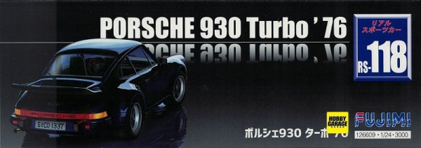 1/24 Porsche 930 Turbo 1976 FUJIMI RS118 富士美 組裝模型 FUJIMI,富士美,組裝模型,1/24,RS,Porsche,930,Turbo,1976, 