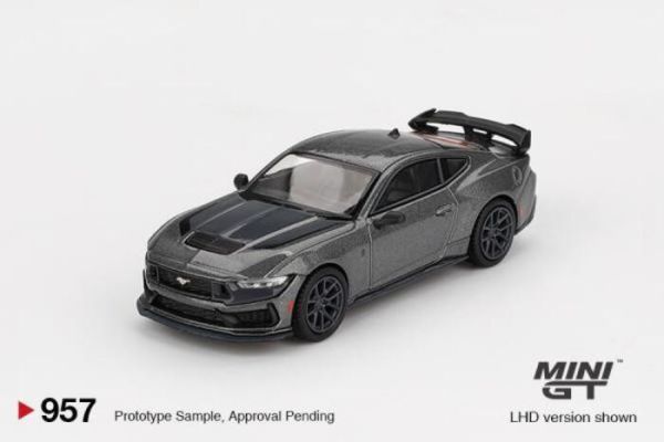 MINIGT 1/64 福特 Ford Mustang Dark Horse  2024 Carbonized Gray MGT00957-L MINIGT 1/64 福特 Ford Mustang Dark Horse  2024 Carbonized Gray MGT00957-L