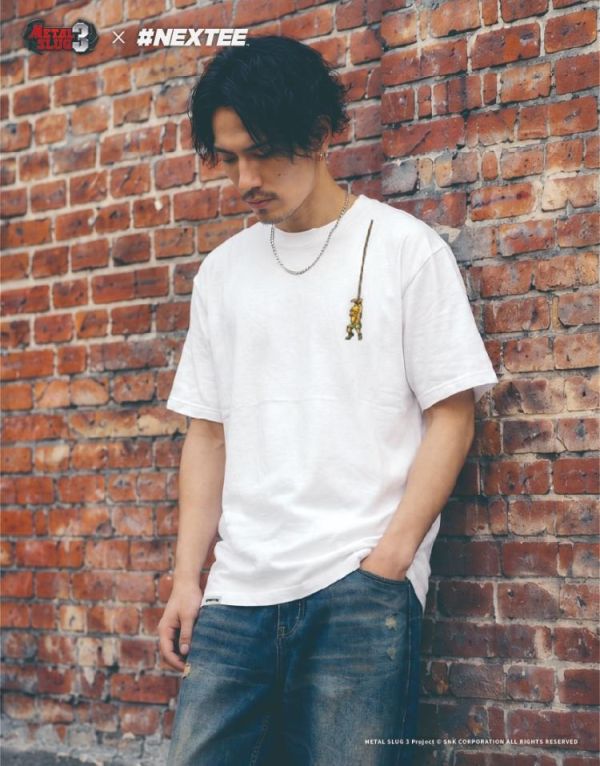 NEXTee 合金彈頭MetalSlug Prisoner短袖T恤 黑&白 NEXTee 越南大戰MetalSlug Prisoner短袖T恤 黑&白