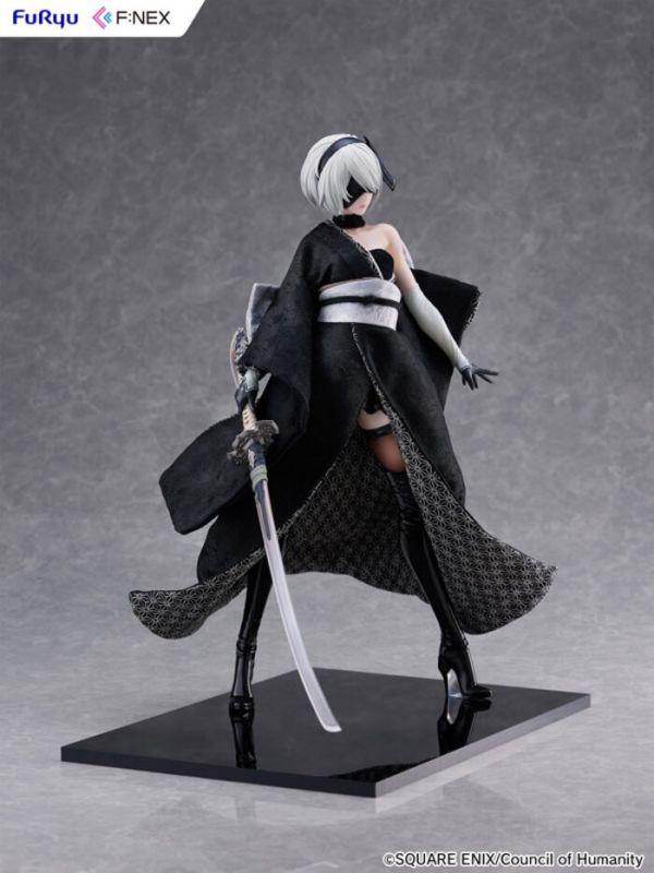 Furyu 1/7 吉德 x F:NEX 尼爾:自動人形Ver1.1a 2B 日本人形 PVC完成品 Furyu 1/7 吉德 x F:NEX 尼爾:自動人形Ver1.1a 2B 日本人形 PVC完成品