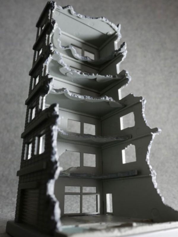 (預購) [再販] TOMYTEC 1/144 D-CM02 破壞建築 A 20260423 [再販] TOMYTEC 1/144 D-CM02 破壞建築 A